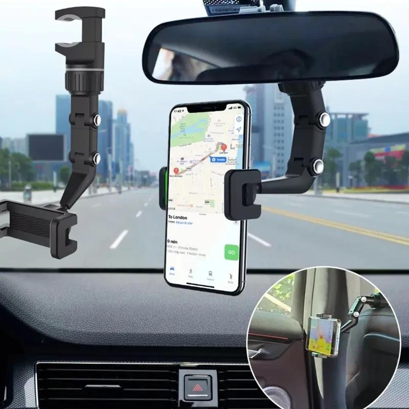 MULTIFUNCTIONAL VEHICLE MOBILE HOLDER ADJUSTABLE 360 DEGREE ROTATION 