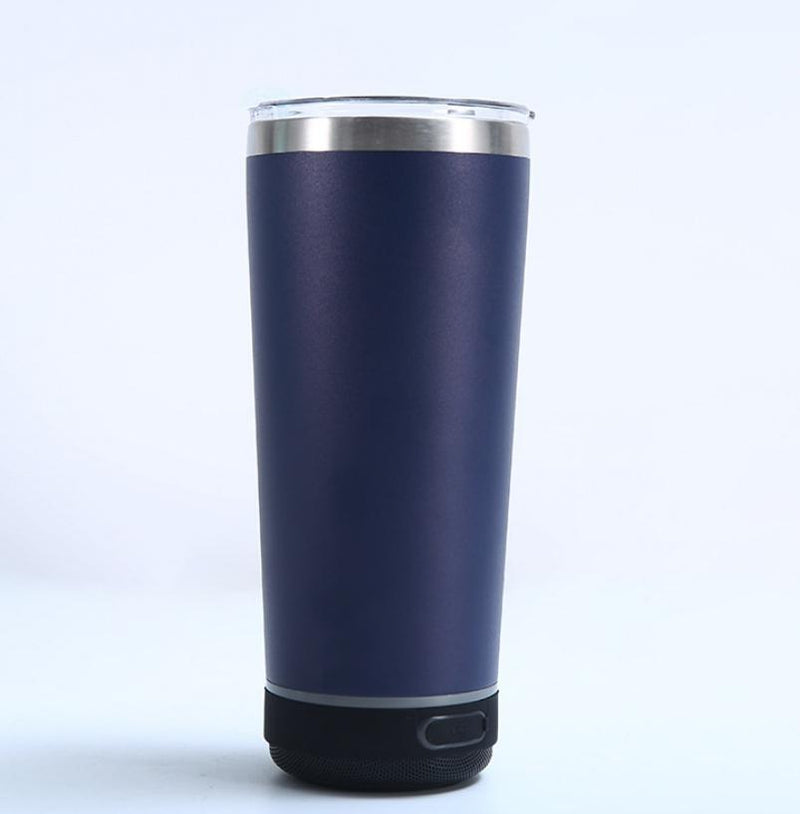 304 Stainless Steel Car Cup with Bluetooth Speaker