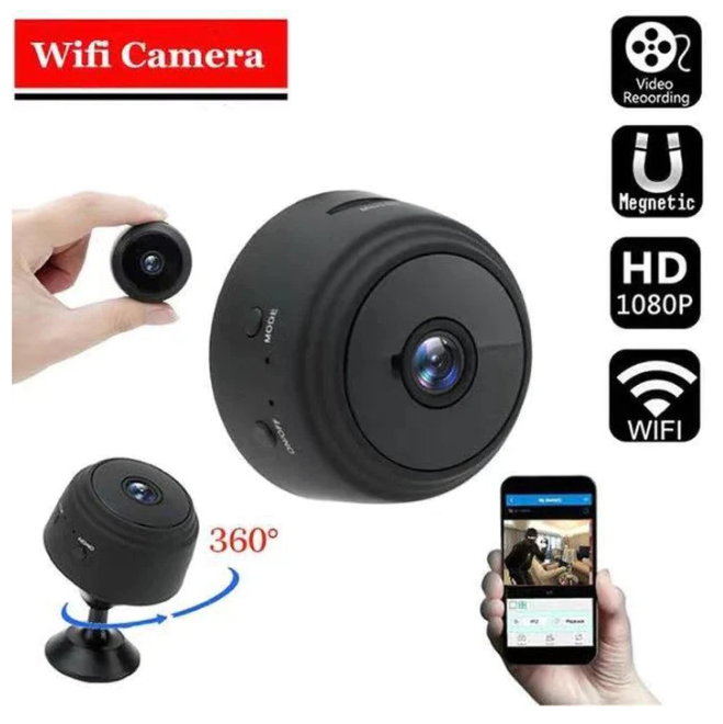 HF Mini Magnetic Spy Camera Full HD Pro