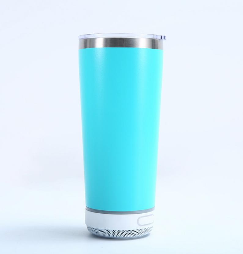 304 Stainless Steel Car Cup with Bluetooth Speaker